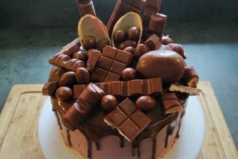 Cliquez pour zoomer ! Layer cake Kinder Bueno Thermomix par meriem_27