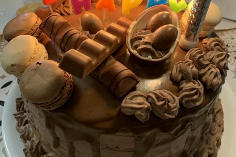 Cliquez pour zoomer ! Layer cake Kinder Bueno Thermomix par lau_75