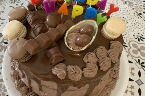 Cliquez pour zoomer ! Layer cake Kinder Bueno Thermomix par lau_75