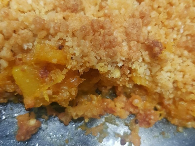 Cliquez pour zoomer ! Crumble de butternut au chorizo Thermomix par klly