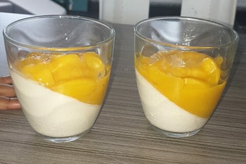 Cliquez pour zoomer ! Panna cotta coco mangue Thermomix par Jusylmita____💞