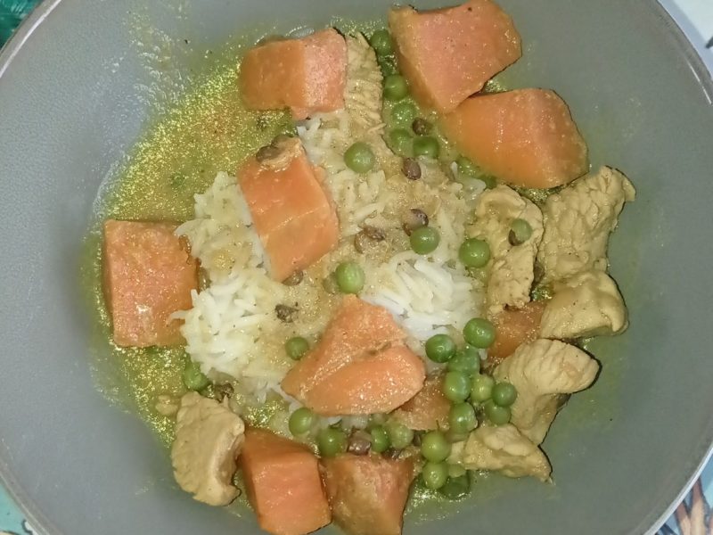 Cliquez pour zoomer ! Curry de poulet aux patates douces Thermomix par Jusylmita____💞