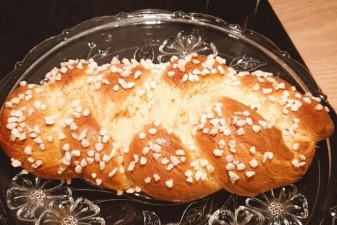 Cliquez pour zoomer ! Brioche tressée à la mie filante Thermomix par lily_80