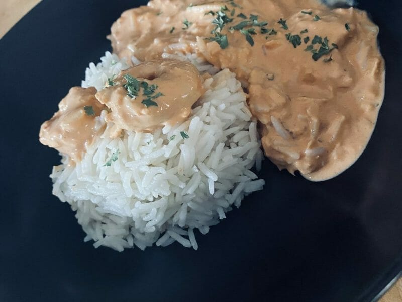 Cliquez pour zoomer ! Curry de crevettes au lait de coco Thermomix par anais1723