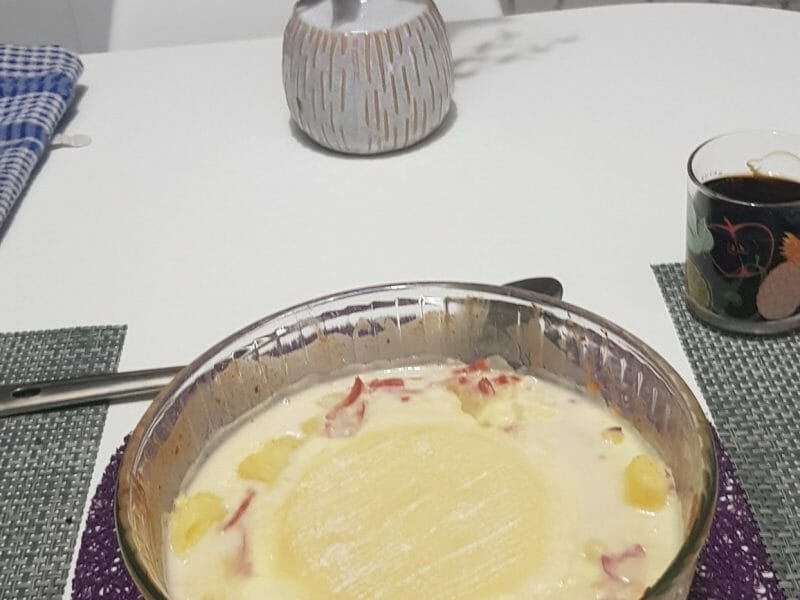 Cliquez pour zoomer ! Gratin de pommes de terre à la normande Thermomix par sylmaelys16