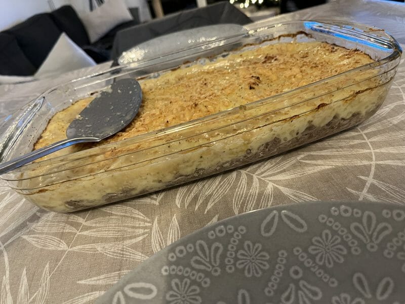Cliquez pour zoomer ! Parmentier de chou-fleur Thermomix par Lola