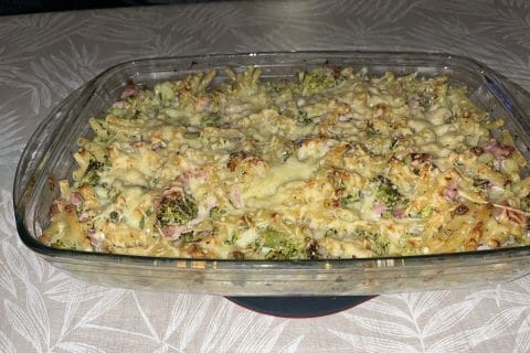 Cliquez pour zoomer ! Gratin de pâtes au brocoli Thermomix par Lola