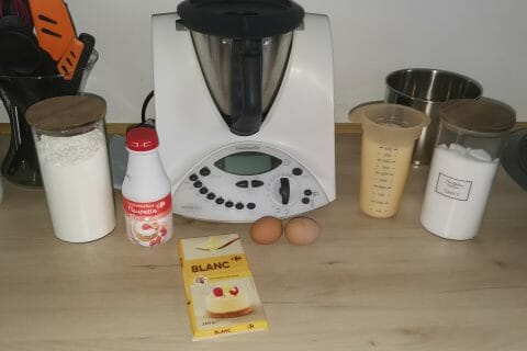 Cliquez pour zoomer ! Crème dessert au chocolat blanc Thermomix par calimero02