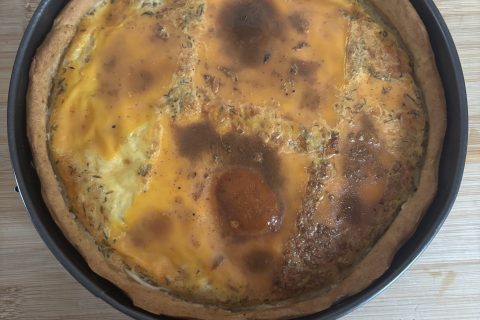Cliquez pour zoomer ! Gâteau poireaux, lardons et fromage Thermomix par ninicook77