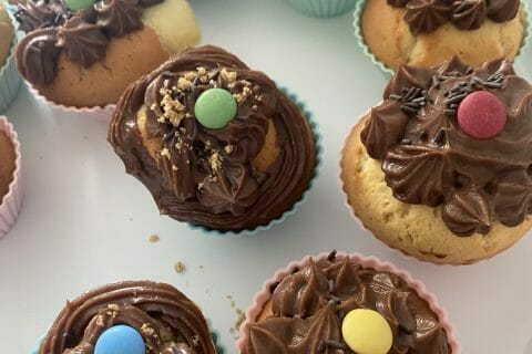 Cliquez pour zoomer ! Cupcakes au nutella Thermomix par sadova