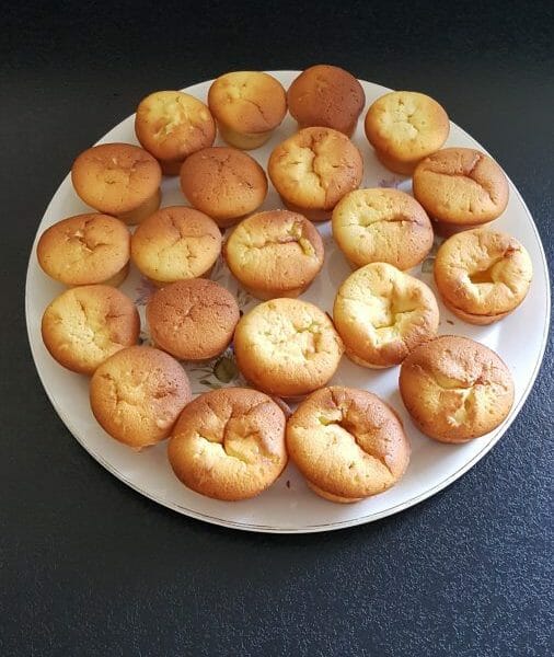 Cliquez pour zoomer ! Fondants au citron, coeur de lemon curd Thermomix par Cecile 2912