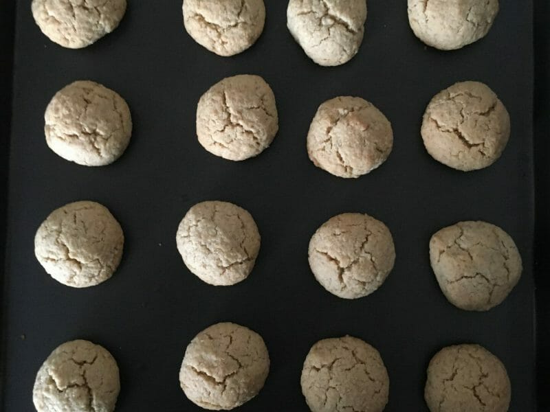 Cliquez pour zoomer ! Biscuits aux flocons d’avoine et amandes Thermomix par Fredo70