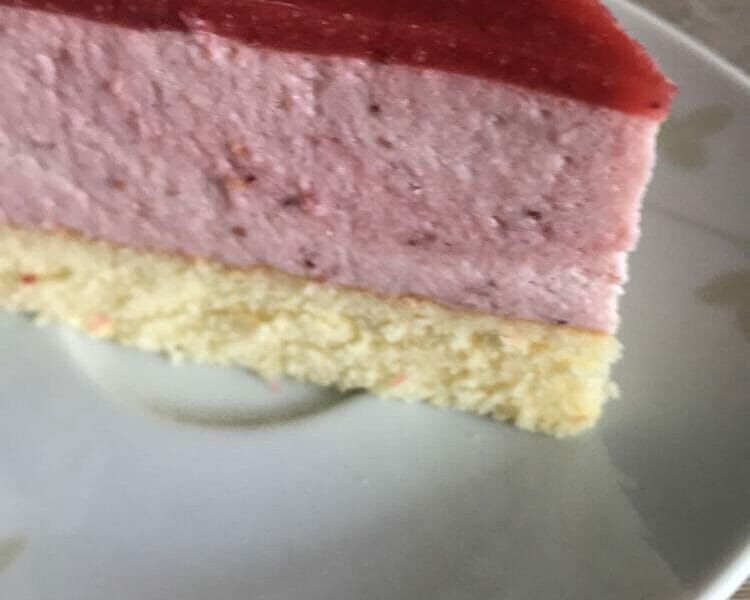 Cliquez pour zoomer ! Bavarois aux framboises Thermomix par angele70