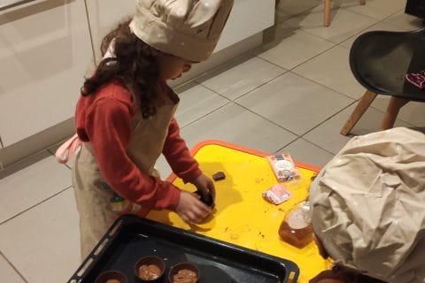Cliquez pour zoomer ! Madeleines au chocolat Thermomix par soniajasmine