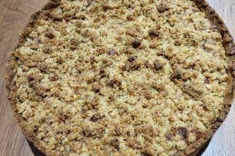 Cliquez pour zoomer ! Tarte aux pommes façon crumble Thermomix par cindybm