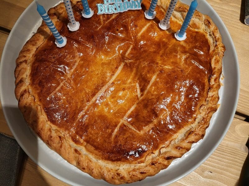 Cliquez pour zoomer ! Galette des rois à la frangipane Thermomix par cindybm