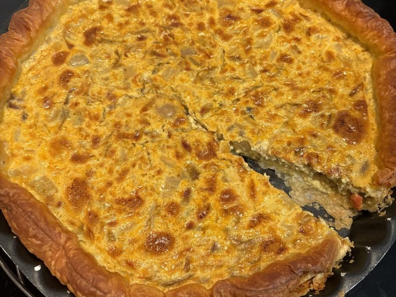 Cliquez pour zoomer ! Tarte fondante aux endives et au curry Thermomix par bea974