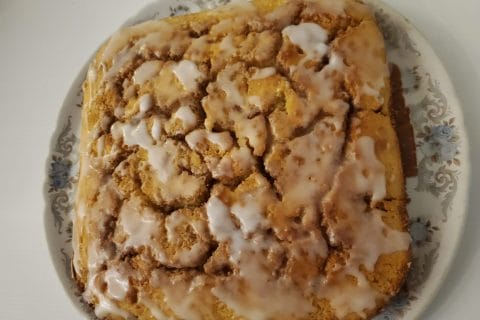 Cliquez pour zoomer ! Gâteau brioché façon cinnamon rolls Thermomix par zazeazur