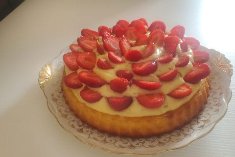 Cliquez pour zoomer ! Tarte renversée aux fruits rouges et citron vert Thermomix par zazeazur