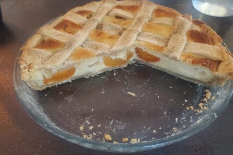 Cliquez pour zoomer ! Tarte amandine aux abricots Thermomix par zazeazur