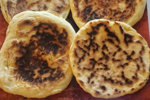 Cliquez pour zoomer ! Naans au fromage Thermomix par zazeazur