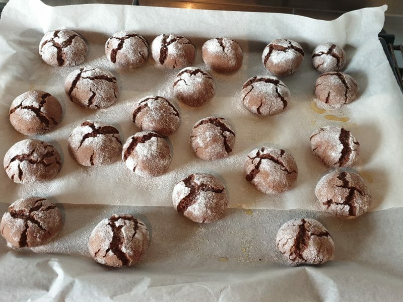 Cliquez pour zoomer ! Craquelés au chocolat Thermomix par celia_105