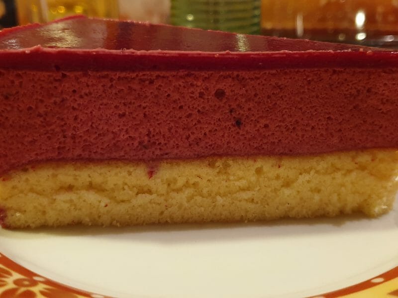 Cliquez pour zoomer ! Bavarois aux framboises Thermomix par celia_105