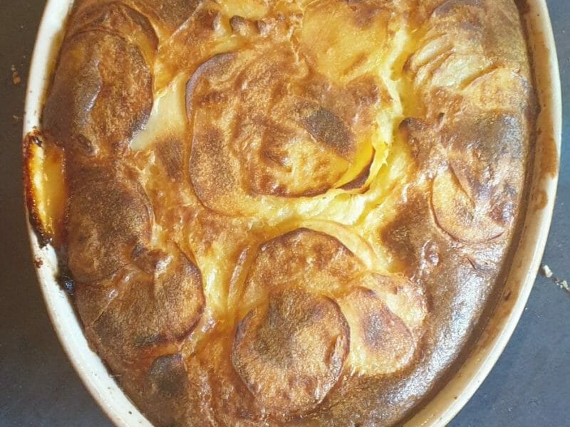 Cliquez pour zoomer ! Gâteau invisible raclette Thermomix par celia_105