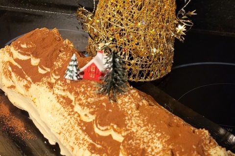 Cliquez pour zoomer ! Bûche Tiramisu Thermomix par ilana_3