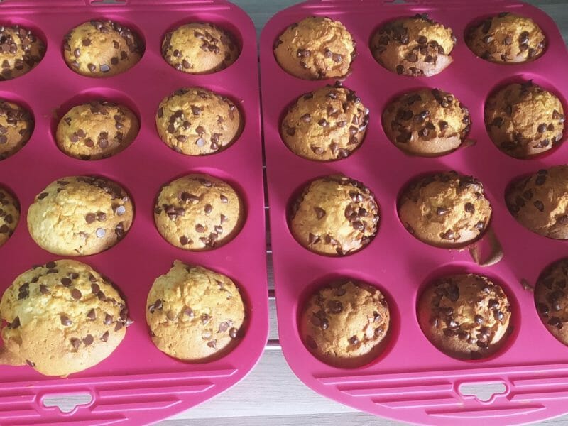 Cliquez pour zoomer ! Muffins aux pépites de chocolat Thermomix par aurelie_707