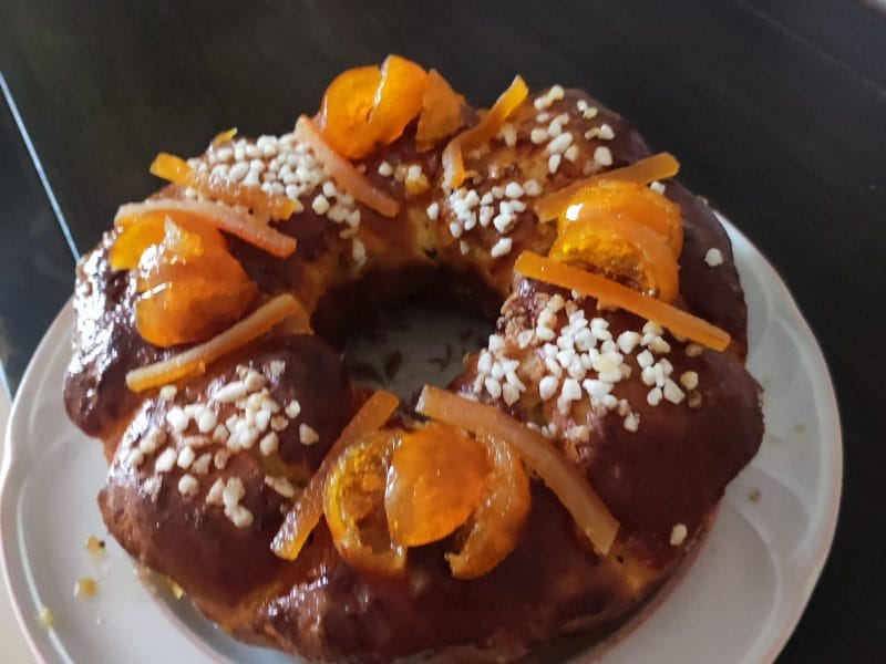 Cliquez pour zoomer ! Brioche tressée à la mie filante Thermomix par Fasyzo