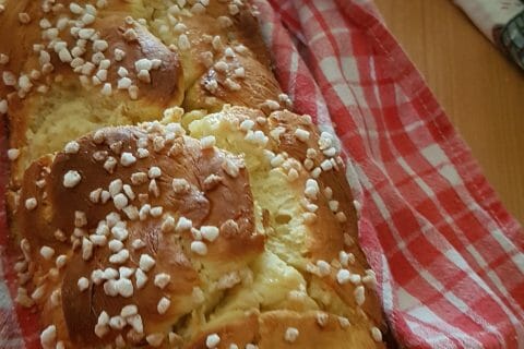 Cliquez pour zoomer ! Brioche tressée à la mie filante Thermomix par matite