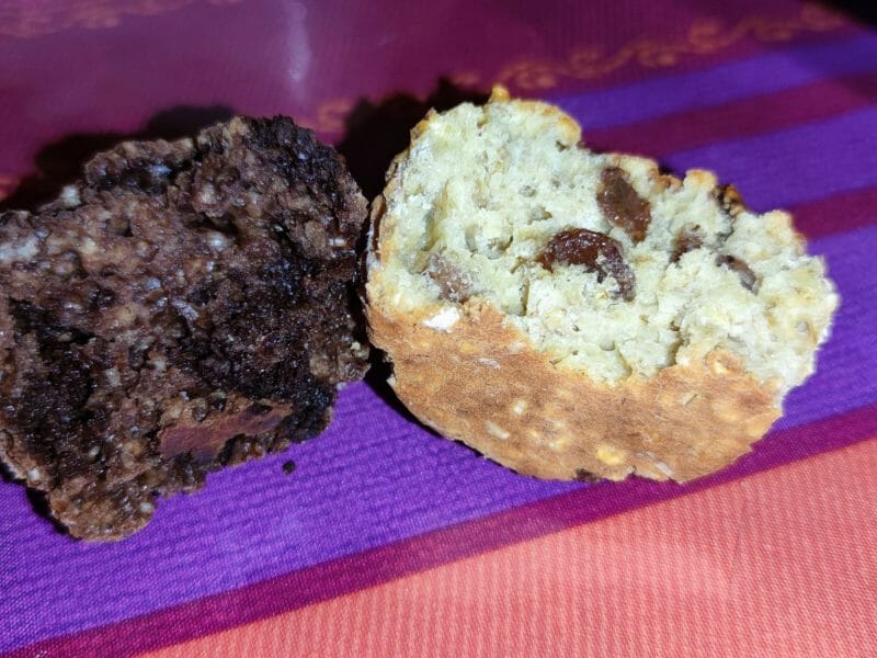Cliquez pour zoomer ! Muffins au son d’avoine et aux pépites de chocolat Thermomix par mamanbonheur64
