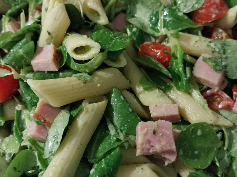Cliquez pour zoomer ! Salade de penne à l’italienne Thermomix par marzuite