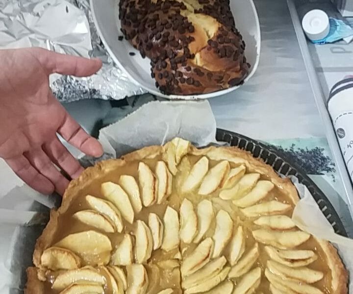 Cliquez pour zoomer ! Tarte pom’pote et caramel beurre salé Thermomix par marzuite