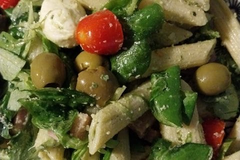 Cliquez pour zoomer ! Salade de penne à l’italienne Thermomix par marzuite