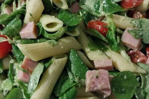 Cliquez pour zoomer ! Salade de penne à l’italienne Thermomix par marzuite