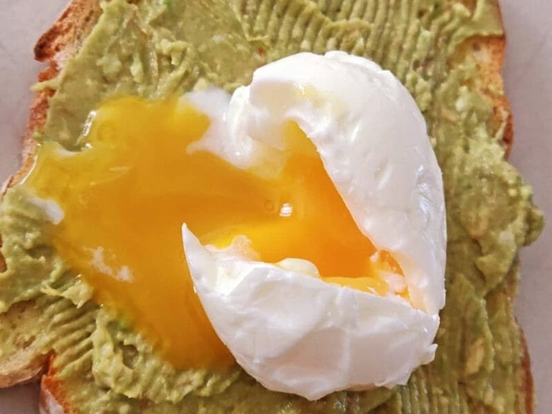 Cliquez pour zoomer ! Tartine avocat et oeuf mollet Thermomix par Louloute68