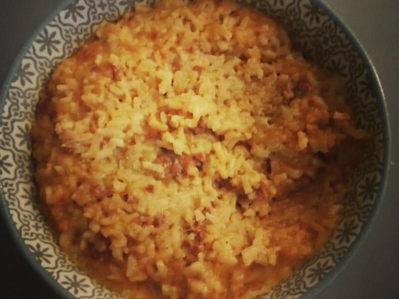 Cliquez pour zoomer ! Risotto au chorizo Thermomix par Marilyn
