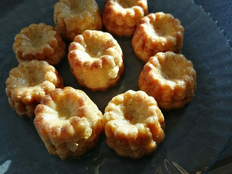 Cliquez pour zoomer ! Mini cannelés chorizo comté Thermomix par Marilyn