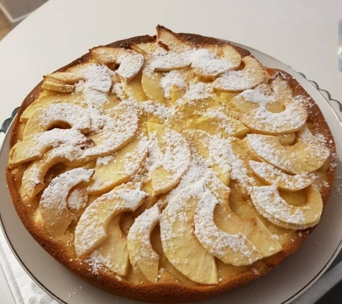 Cliquez pour zoomer ! Gâteau aux pommes et mascarpone Thermomix par clgons