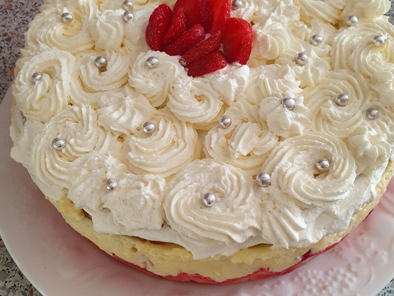 Cliquez pour zoomer ! Fraisier Thermomix par clgons