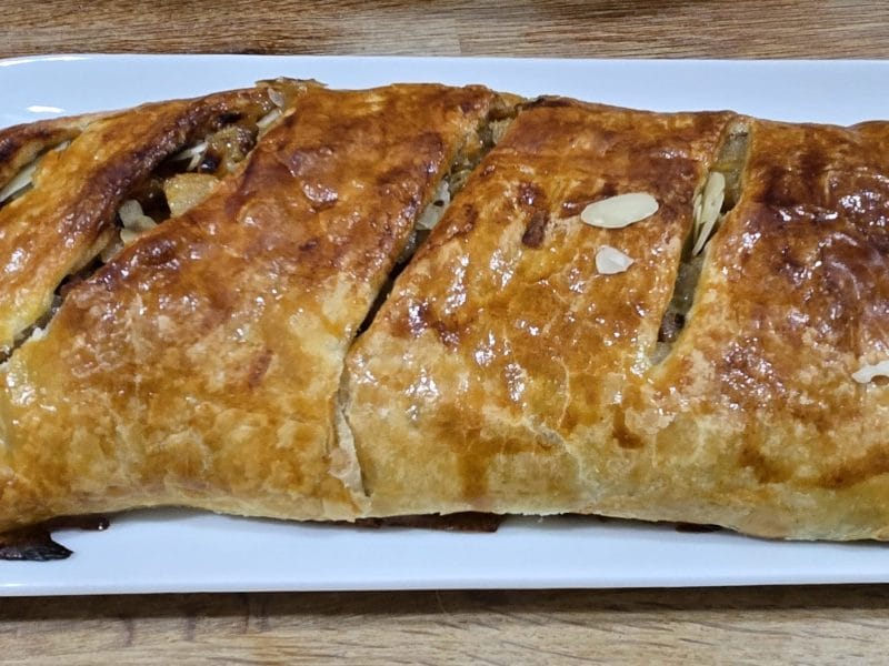 Cliquez pour zoomer ! Apfelstrudel – Strudel aux pommes Thermomix par coacoa33333