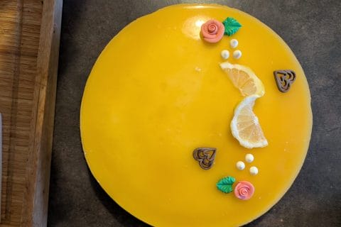 Cliquez pour zoomer ! Bavarois au citron Thermomix par moi13