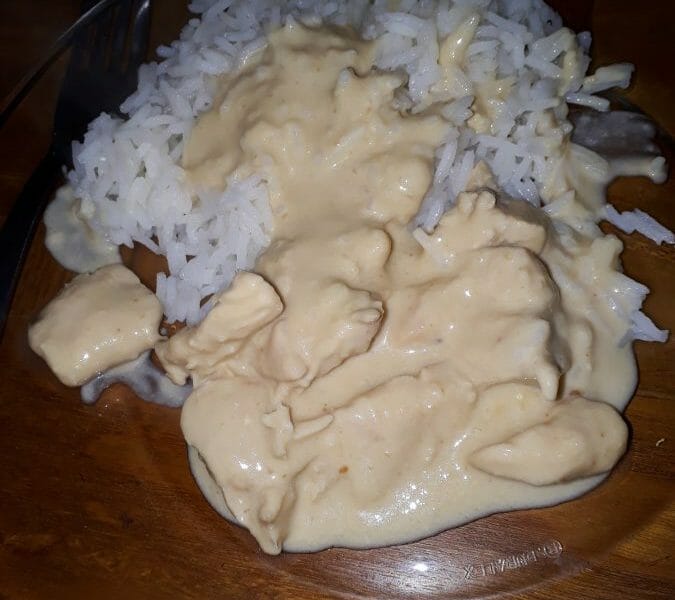 Cliquez pour zoomer ! Effiloché de poulet aux cacahuètes Thermomix par MamanCharlie