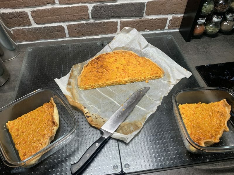 Cliquez pour zoomer ! Tarte à la carotte Thermomix par Max et Anto