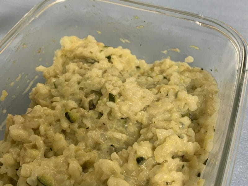 Cliquez pour zoomer ! Risotto champignons et courgettes Thermomix par Max et Anto