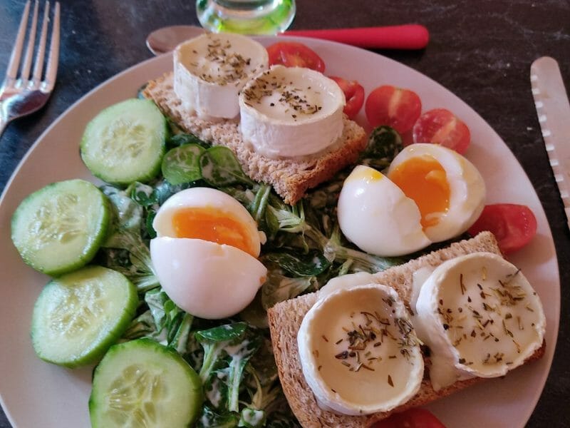 Cliquez pour zoomer ! Tartine avocat et oeuf mollet Thermomix par tweety71
