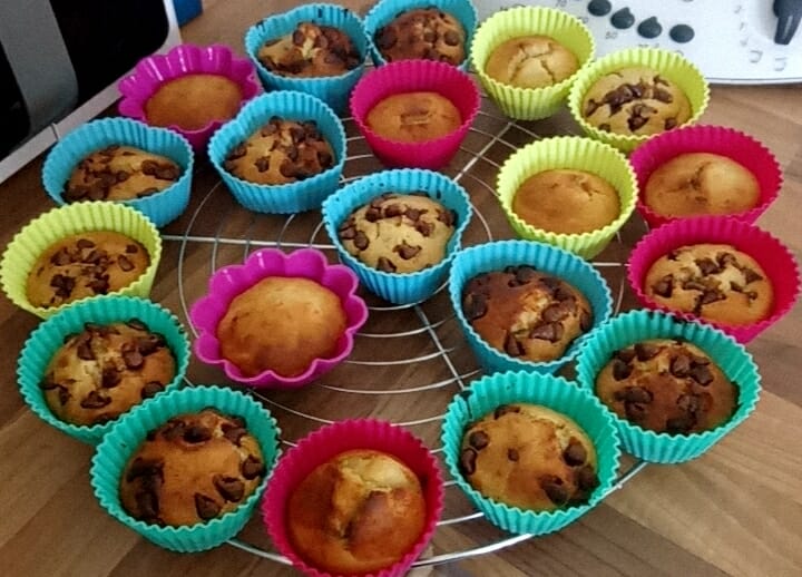 Cliquez pour zoomer ! Muffins à la banane Thermomix par Aurelie