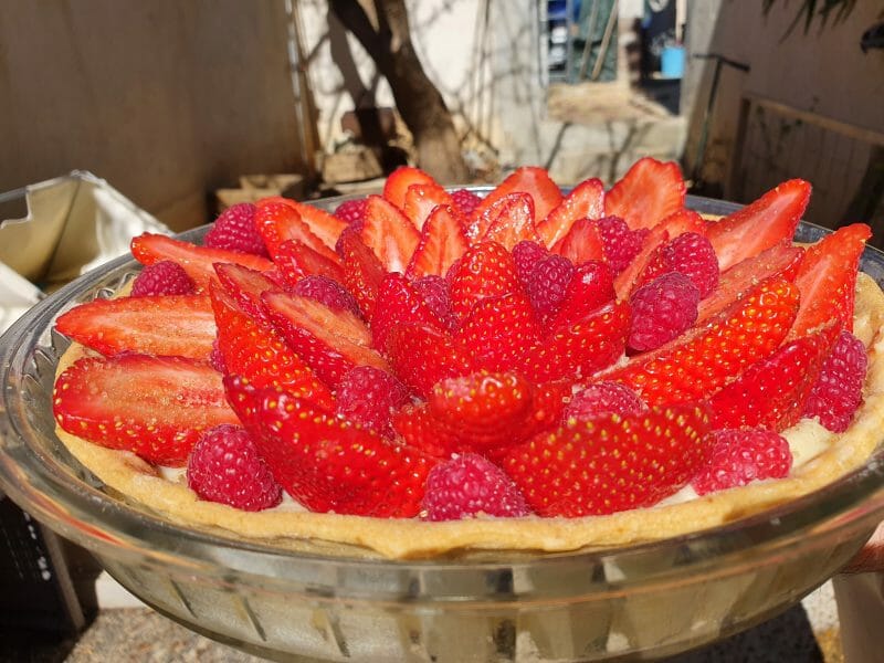 Cliquez pour zoomer ! Tarte aux fraises Thermomix par elodiem13